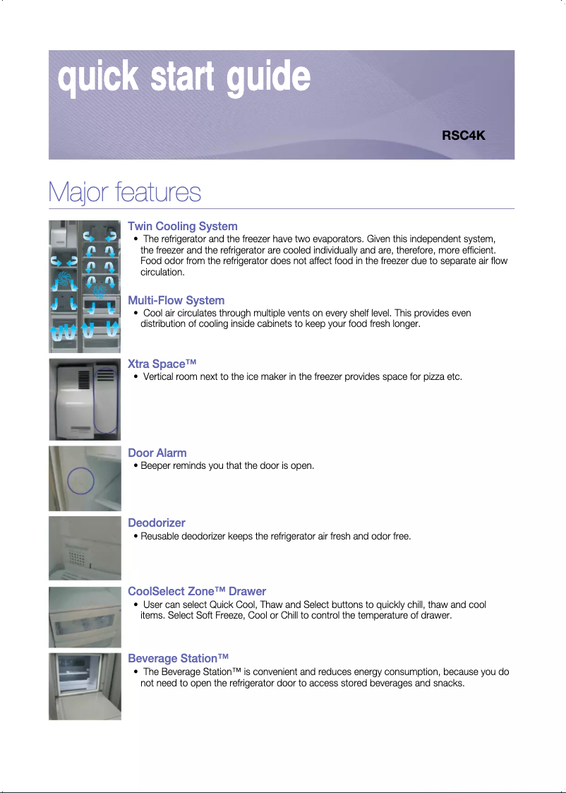 Page 1 of the manual Installation Guide Samsung K70KWSW