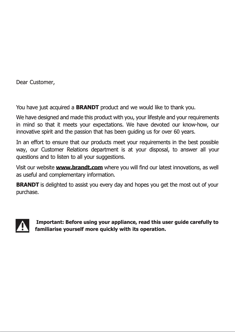 First page image of the manual for BXP6332W