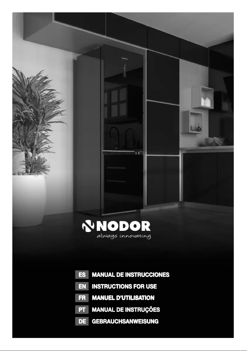 First page image of the manual for NorFrost HAIL 201 TNF