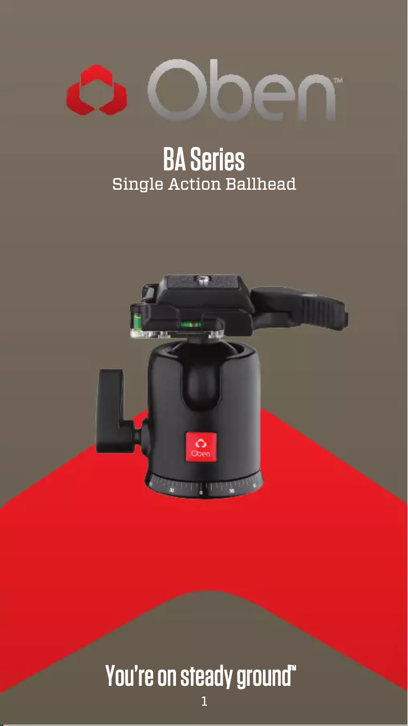 First page image of the manual for BA-126