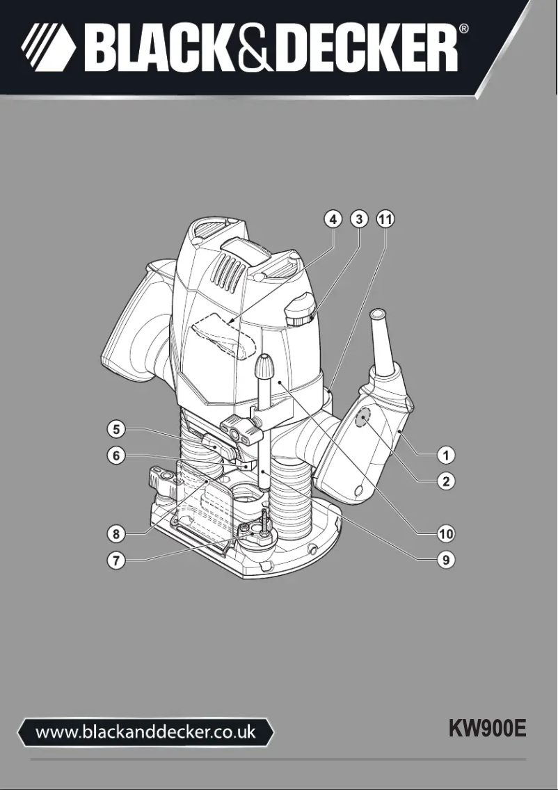 First page image of the manual for KW900E