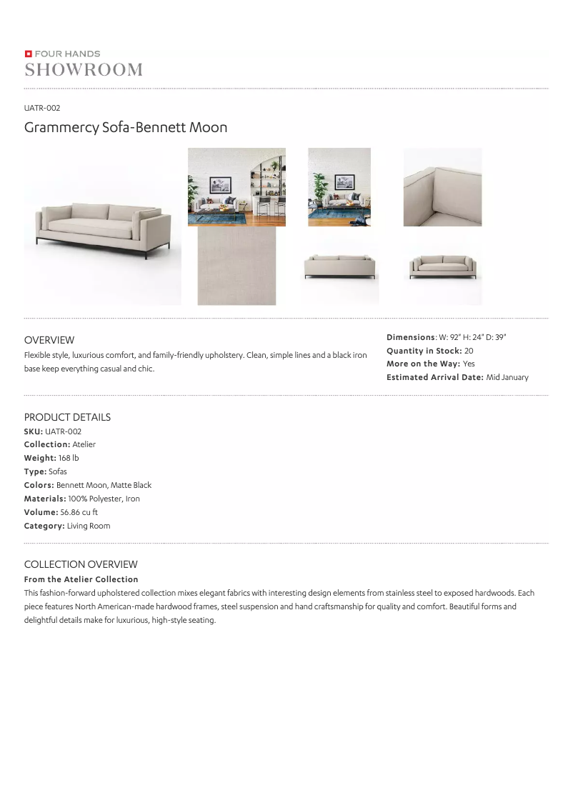 First page image of the manual for UATR-002