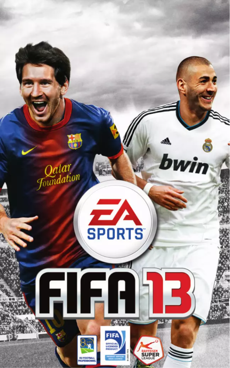 Image de la première page du manuel de l'appareil Fifa 13 (Xbox 360)