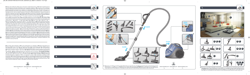 First page image of the manual for Silence Force MultiCyclonic TW8370