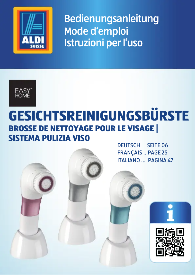 Page 1 of the manual User Manual Easy Home GT-FCv-03