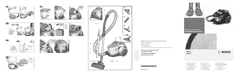 First page image of the manual for BGS22121