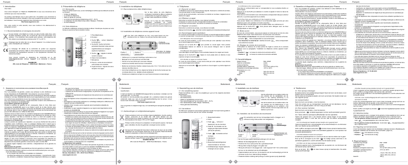 Page 1 of the manual User Manual Sagem C90