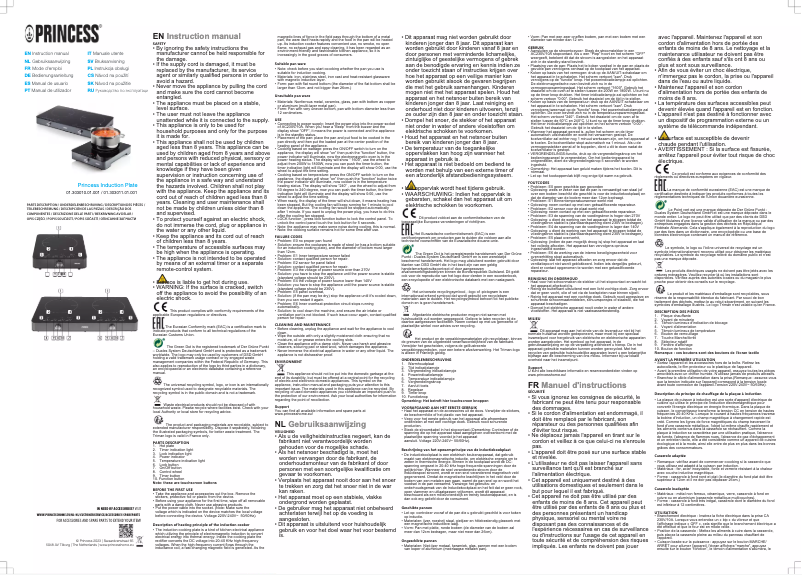 First page image of the manual for 303010