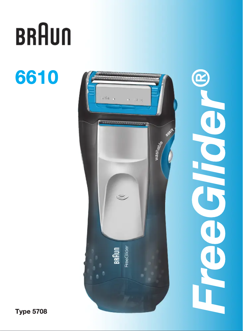 First page image of the manual for FreeGlider 6610