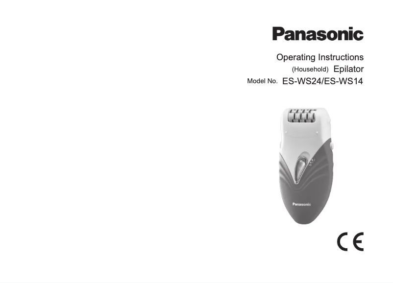 Page 1 of the manual User Manual Panasonic ES-WS14