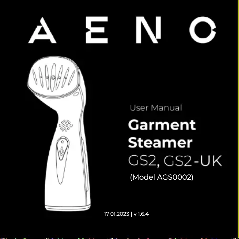 First page image of the manual for GS2