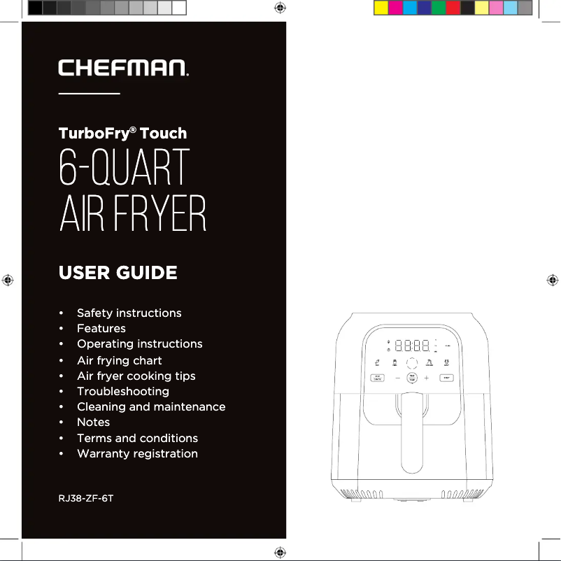 Page 1 of the manual User Manual Chefman RJ38