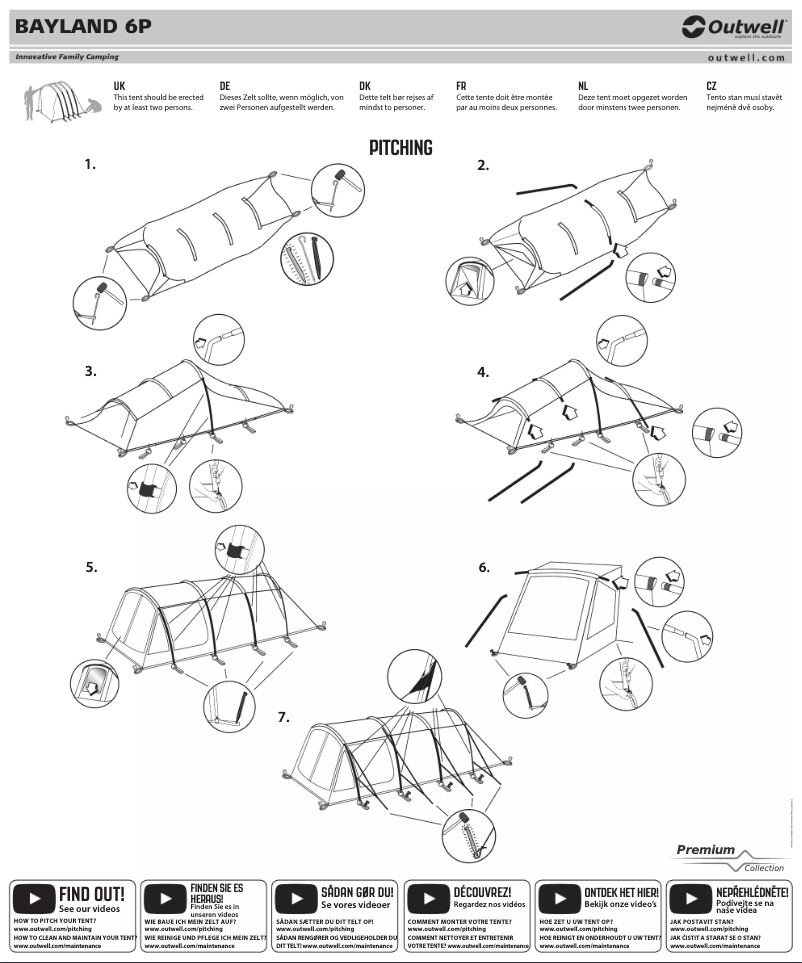 First page image of the manual for Bayland 6P