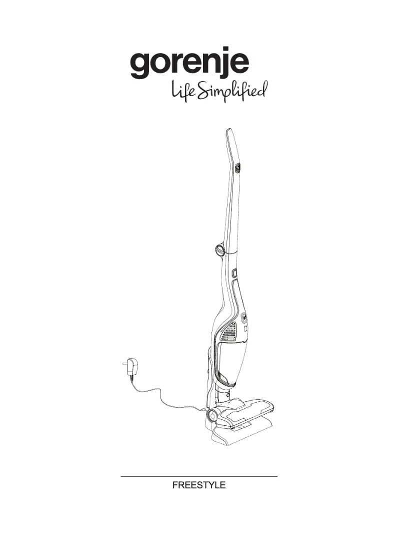 Page 1 of the manual User Manual Gorenje SVC180FW