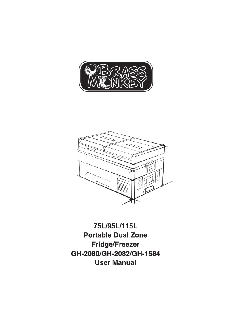 First page image of the manual for GH1684