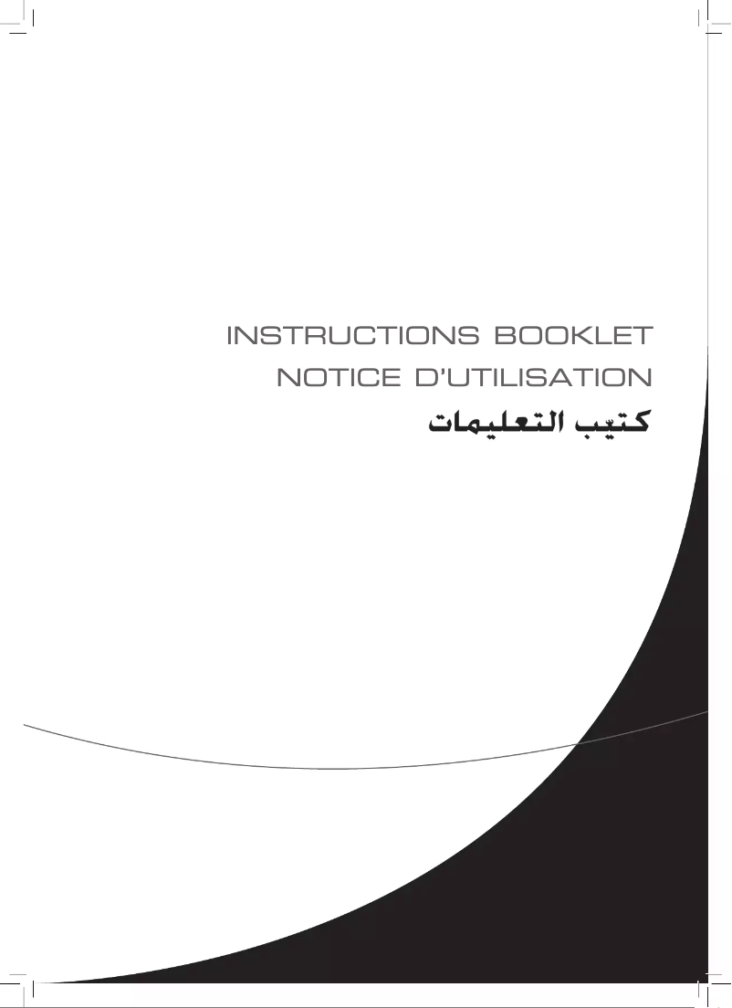 Page 1 of the manual User Manual Glem Gas UN8612GI