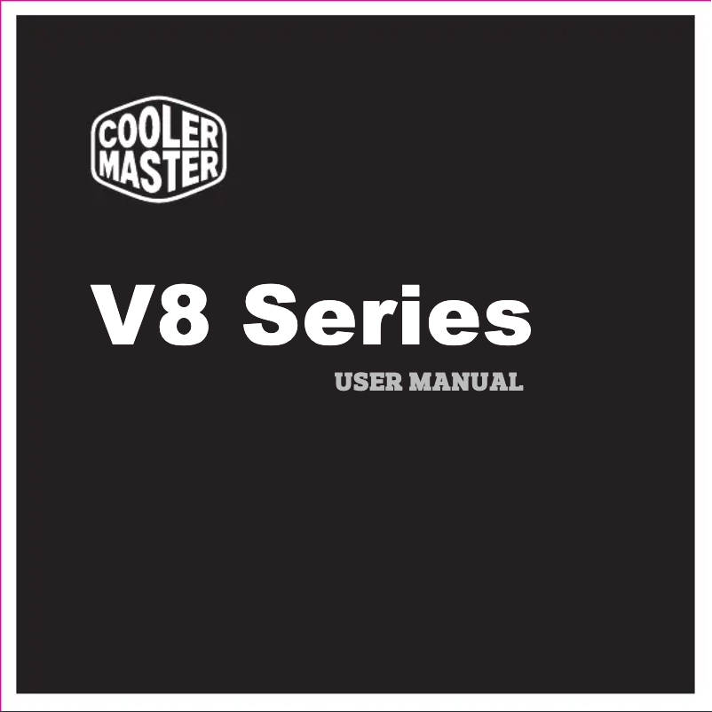 First page image of the manual for V8 Ver.2