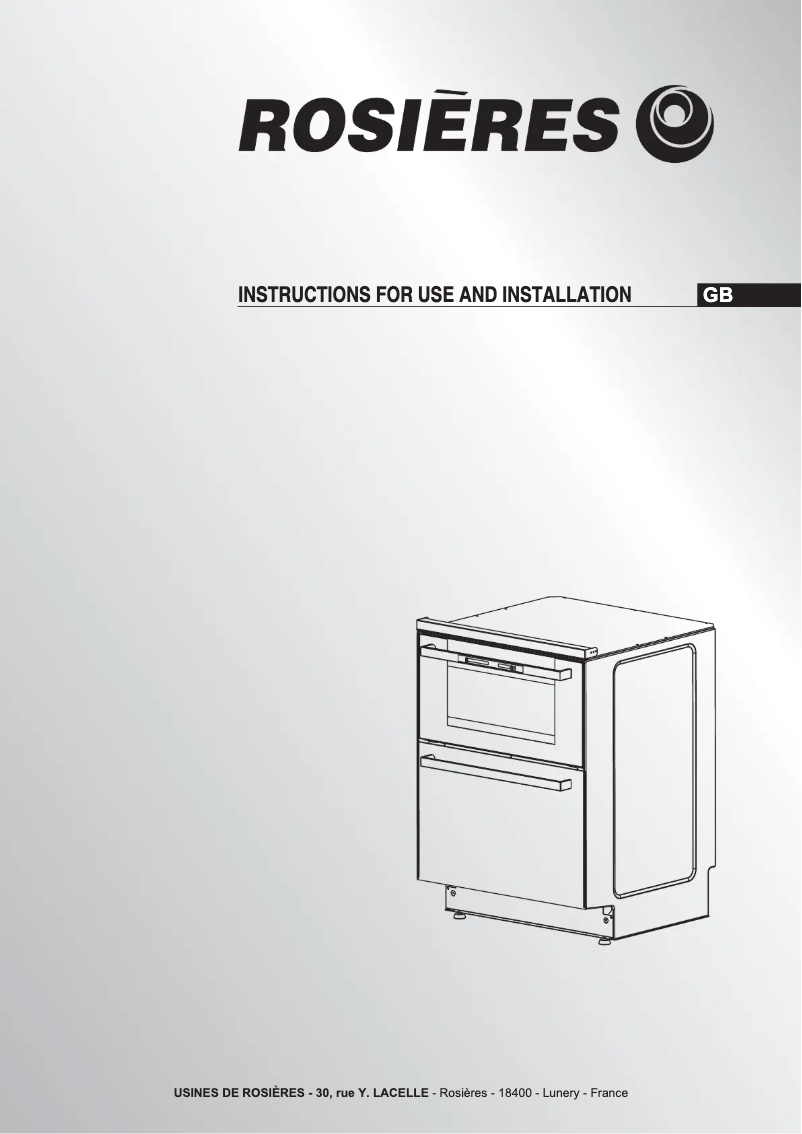 First page image of the manual for R2IN1X