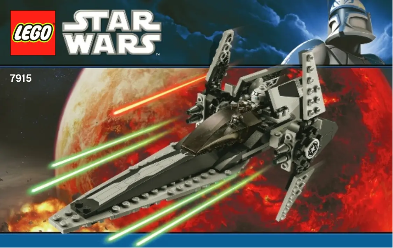 First page image of the manual for Imperial V-wing Starfighter (TM)