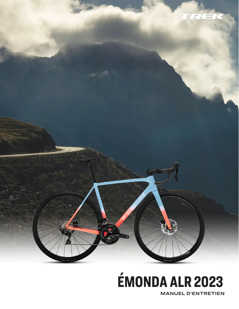 Page 1 of the manual User Manual Trek Émonda ALR 5