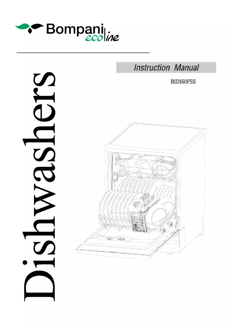 Page 1 of the manual User Manual Bompani BIDI60FSS