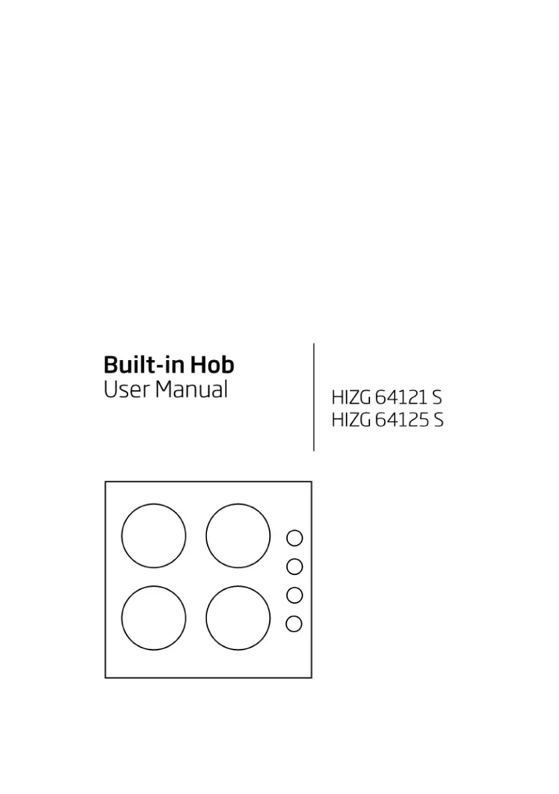Page 1 of the manual User Manual Beko HIZG64125SX