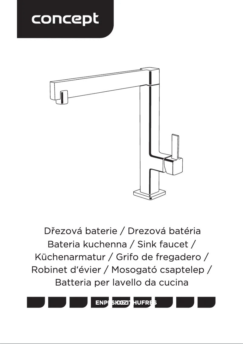 Page 1 of the manual User Manual Concept BDG3334WH
