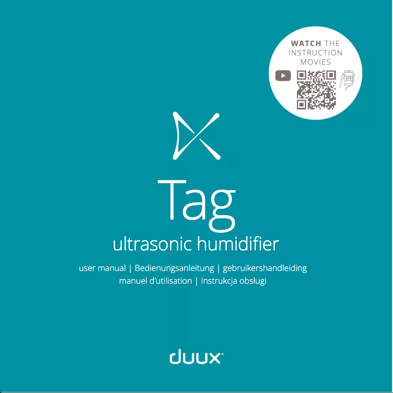 First page image of the manual for Tag