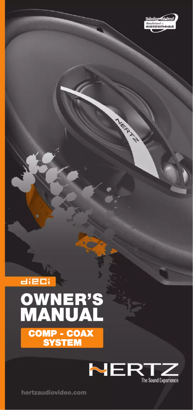 Image de la première page du manuel de l'appareil Dieci DCX 460.3