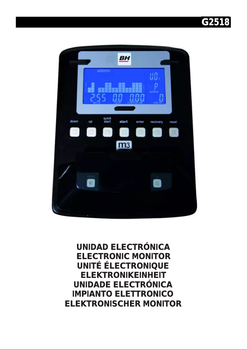 First page image of the manual for G2518W