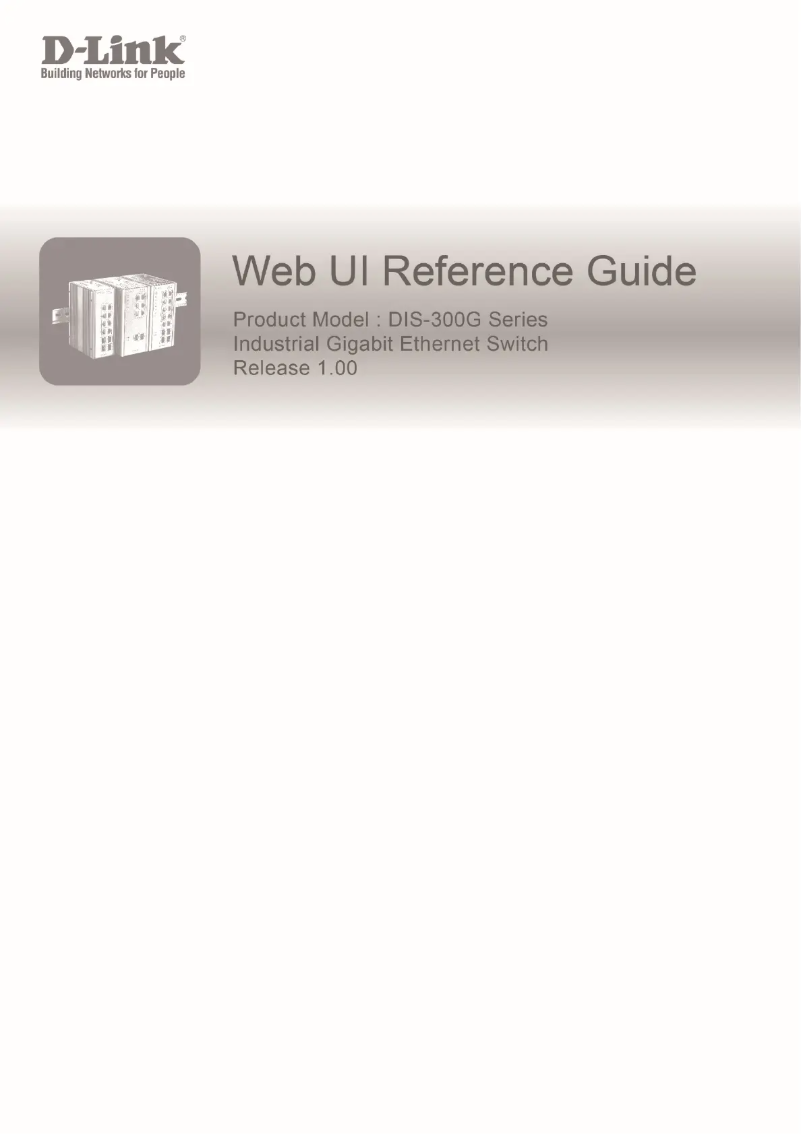Page 1 of the manual User Manual D-Link DIS-300G-8PSW