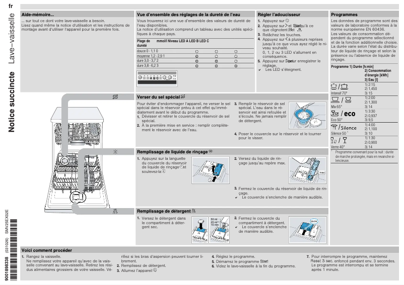 First page image of the manual for SMV25EX02E