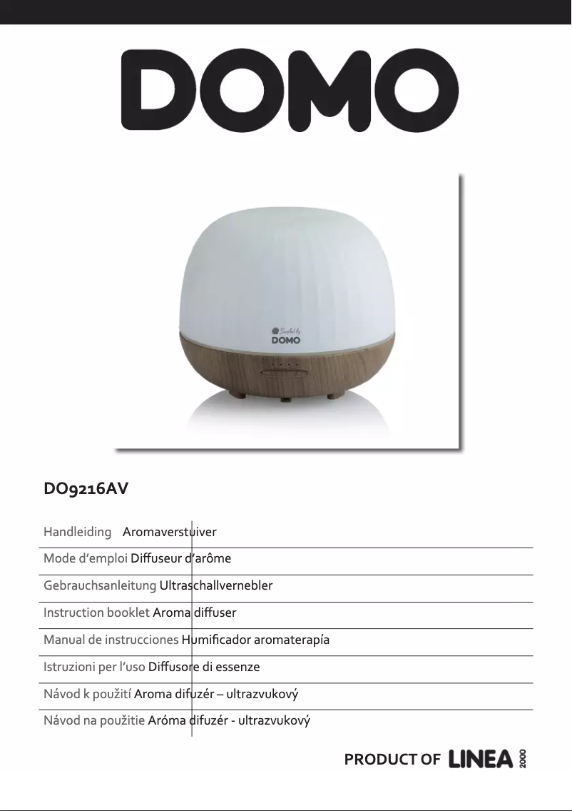 First page image of the manual for DO9216AV