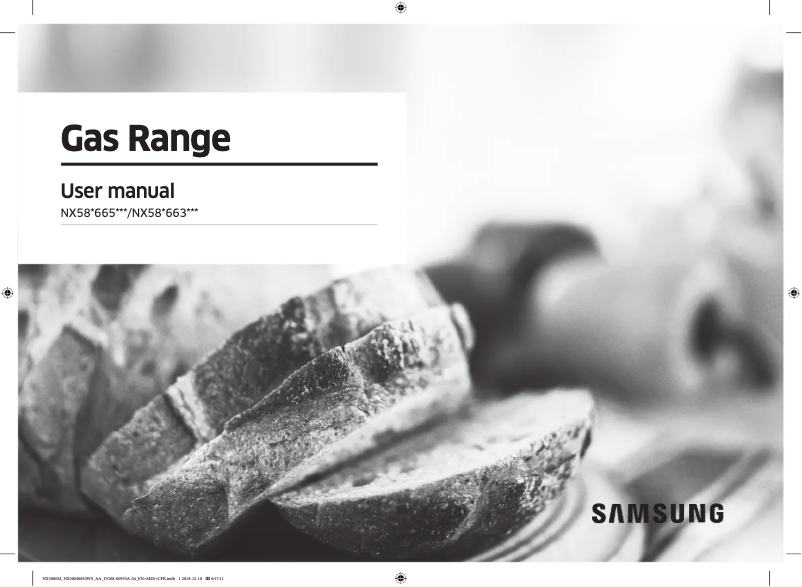 Page 1 of the manual User Manual Samsung NX58R6631SS/AA