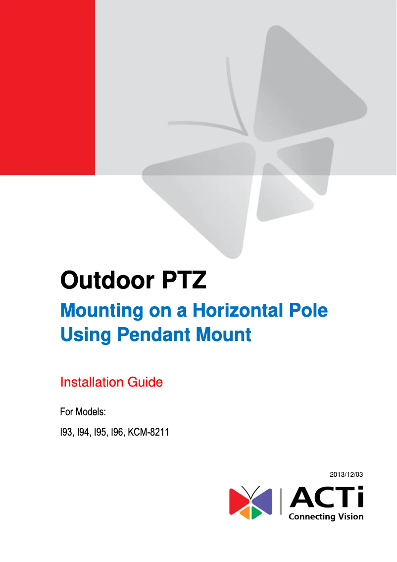 First page image of the manual for SMAX-0098