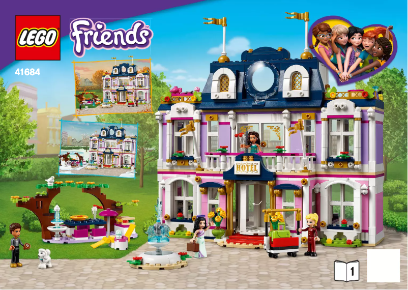 Page 1 of the manual User Manual Lego Friends 41684