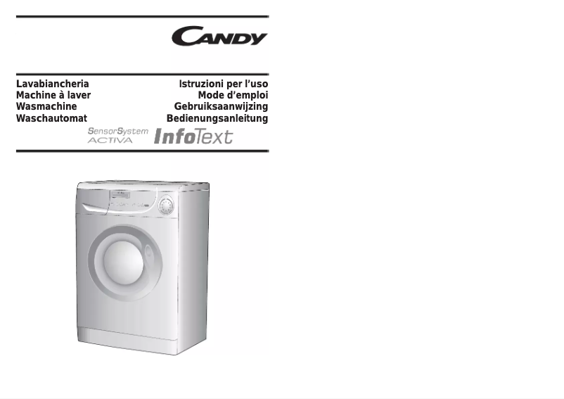 Page 1 of the manual User Manual Candy CM166TXT-84S