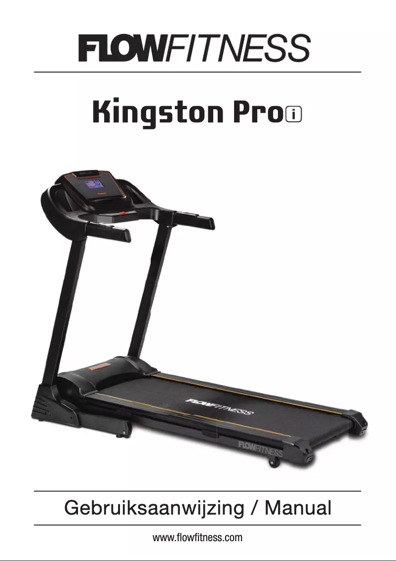 First page image of the manual for Kingston Pro i