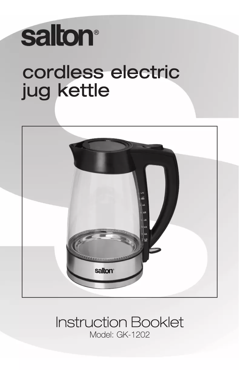 First page image of the manual for GK1202