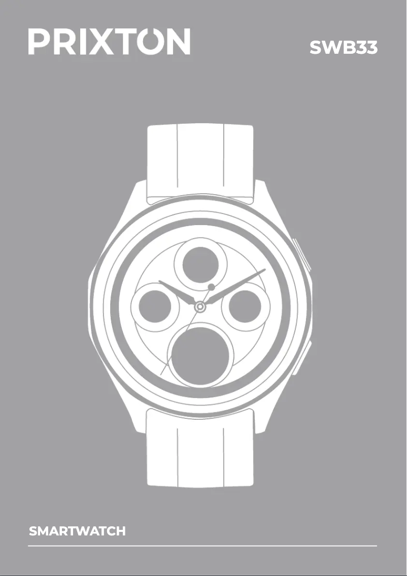 Page 1 of the manual User Manual Prixton SWB33