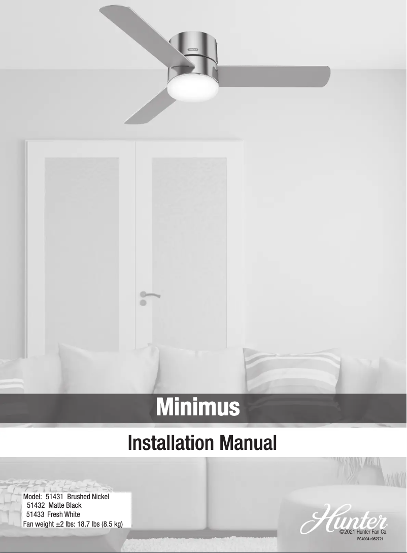 First page image of the manual for Minimus