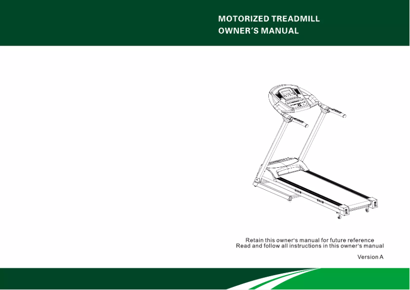 Page 1 of the manual User Manual York Fitness T600 Plus