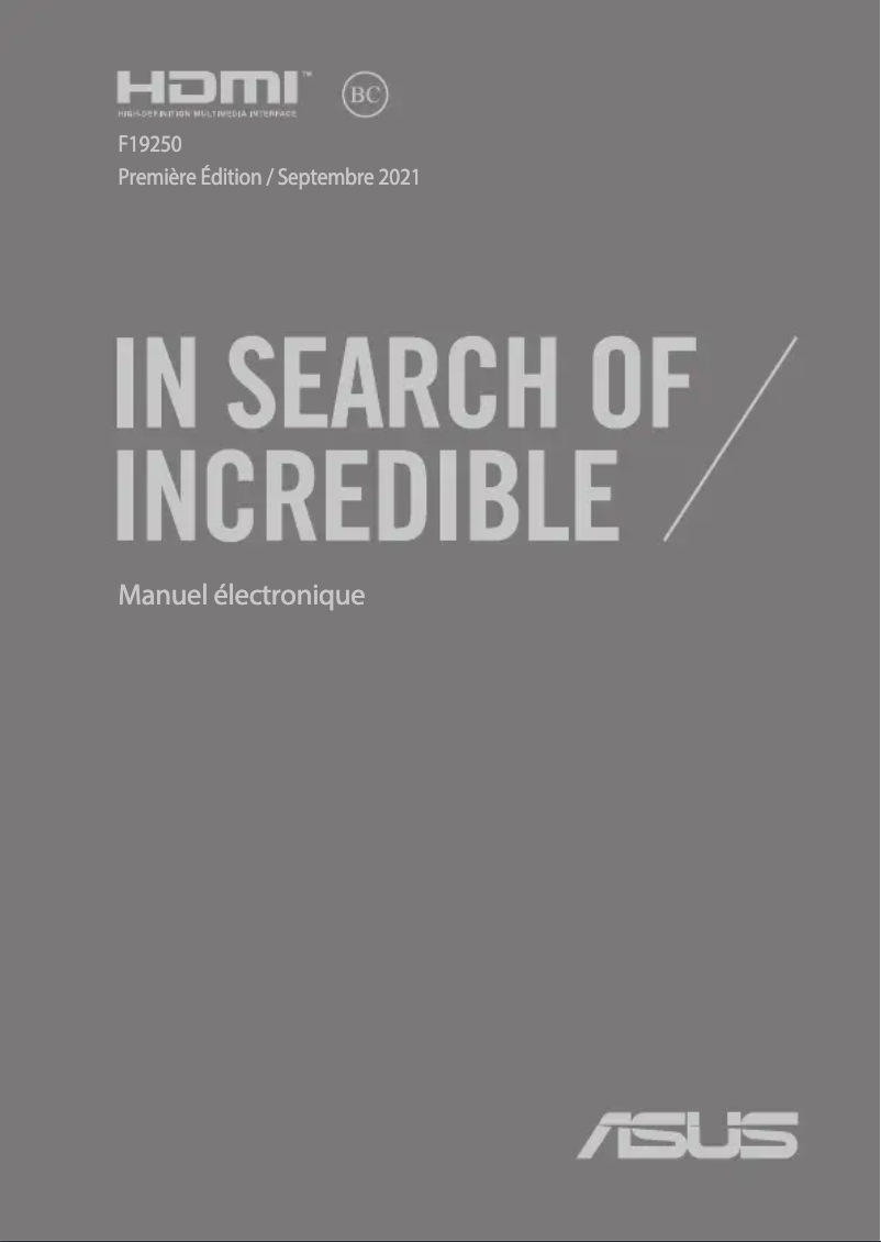 Page 1 of the manual User Manual Asus VivoBook 15 X513