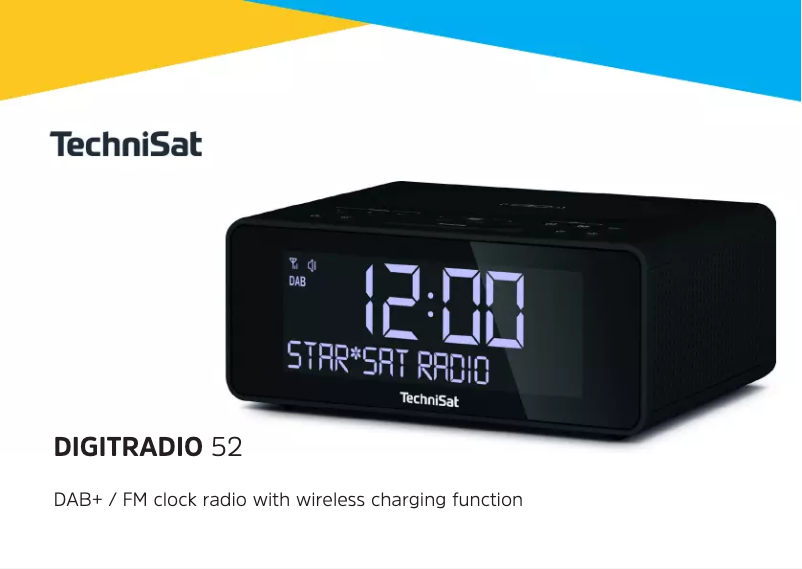 First page image of the manual for Digitradio 52