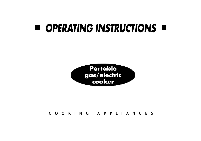 First page image of the manual for MDA200LPG