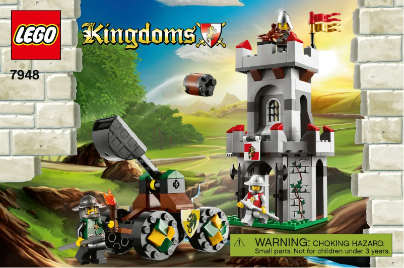 First page image of the manual for Kingdoms 7948