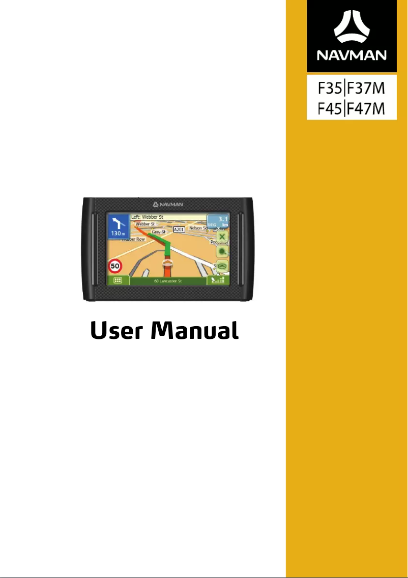 First page image of the manual for F37M