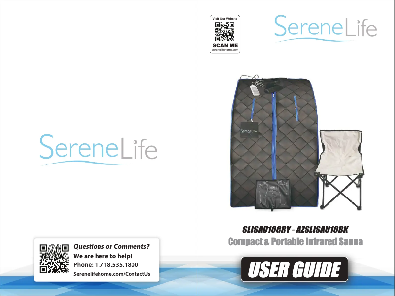 First page image of the manual for SLISAU10GRY