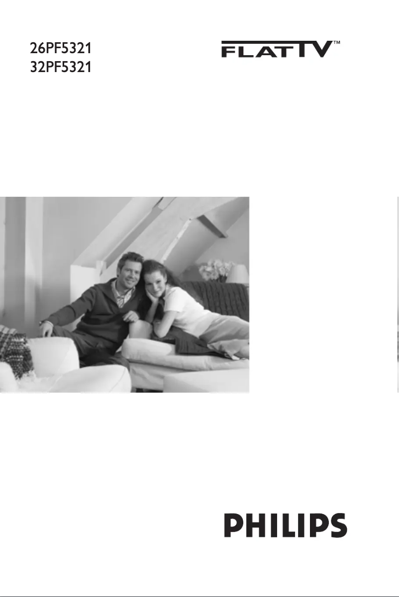 Page 1 of the manual User Manual Philips 32PF5321