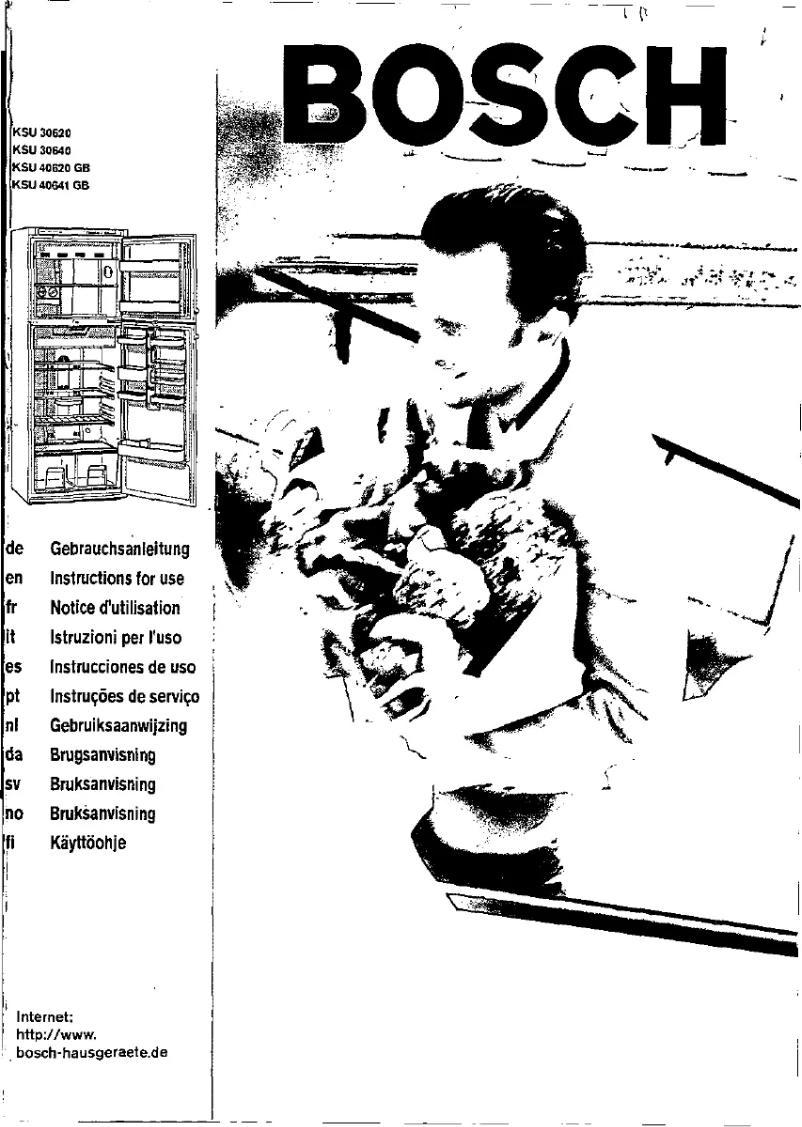 First page image of the manual for KSU30640